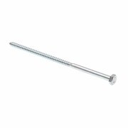 PRIME-LINE Hex Lag Screws, 1/4 in. X 6 in., A307 Grade A Zinc Plated Steel, 50PK 9055420